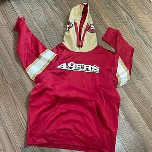 SF 49ers Hoody by Majestic